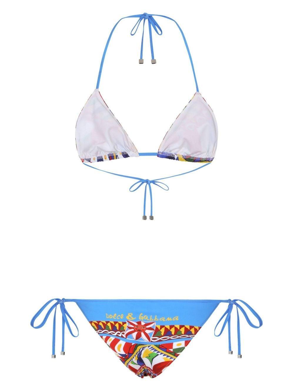 Carretto-print bikini set Product Image