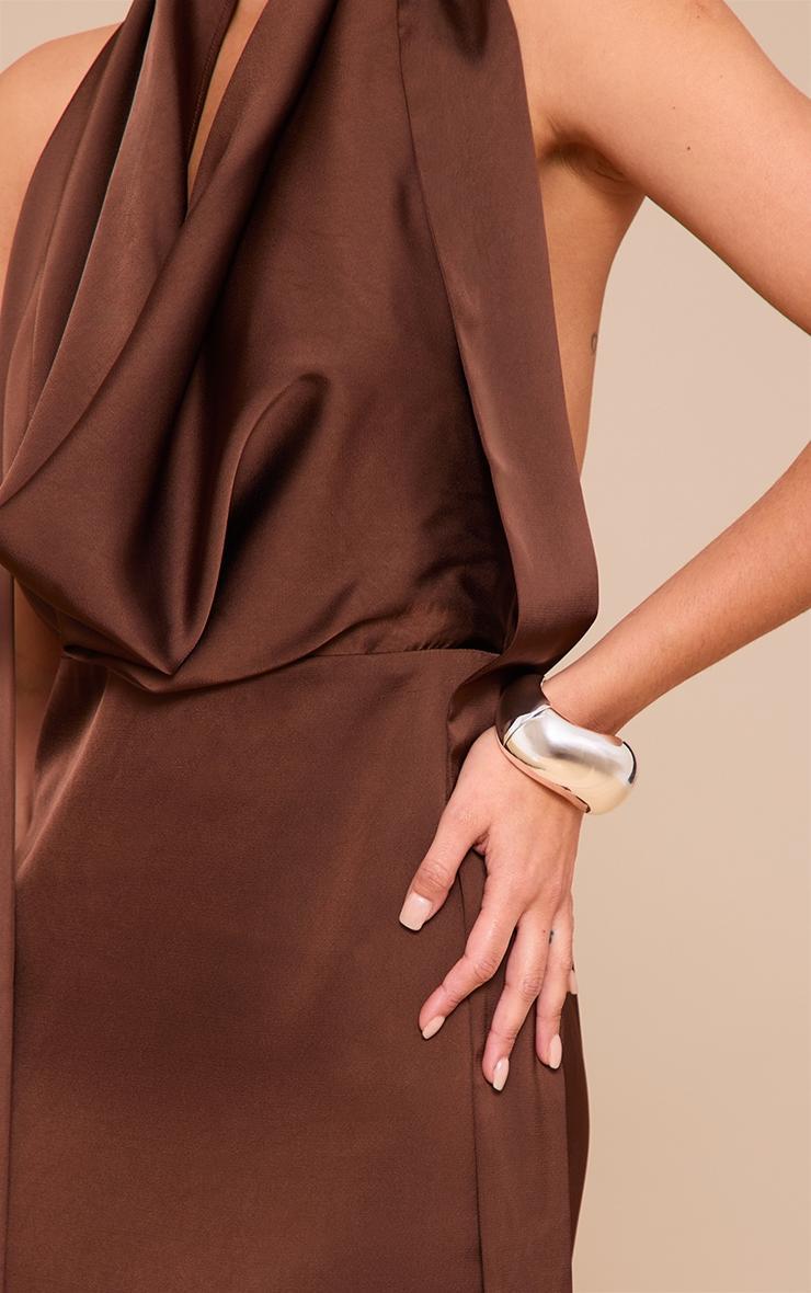 Silver Abstract Bangle Product Image