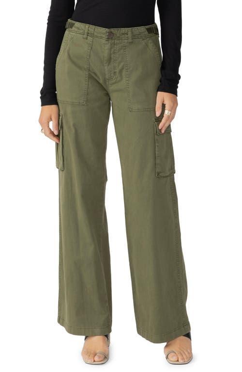 Sanctuary Reissue Cargo (Mossy ) Women's Clothing Product Image