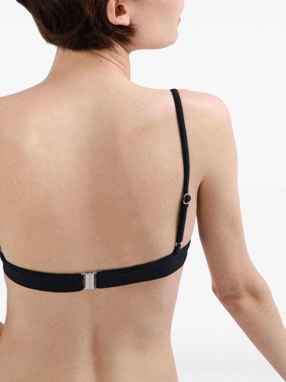 ribbed bralette bikini top Product Image