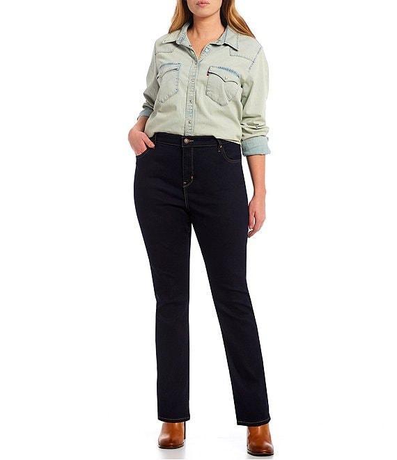 Levi's® Plus Size 724 High Waisted Straight Leg Jeans Product Image
