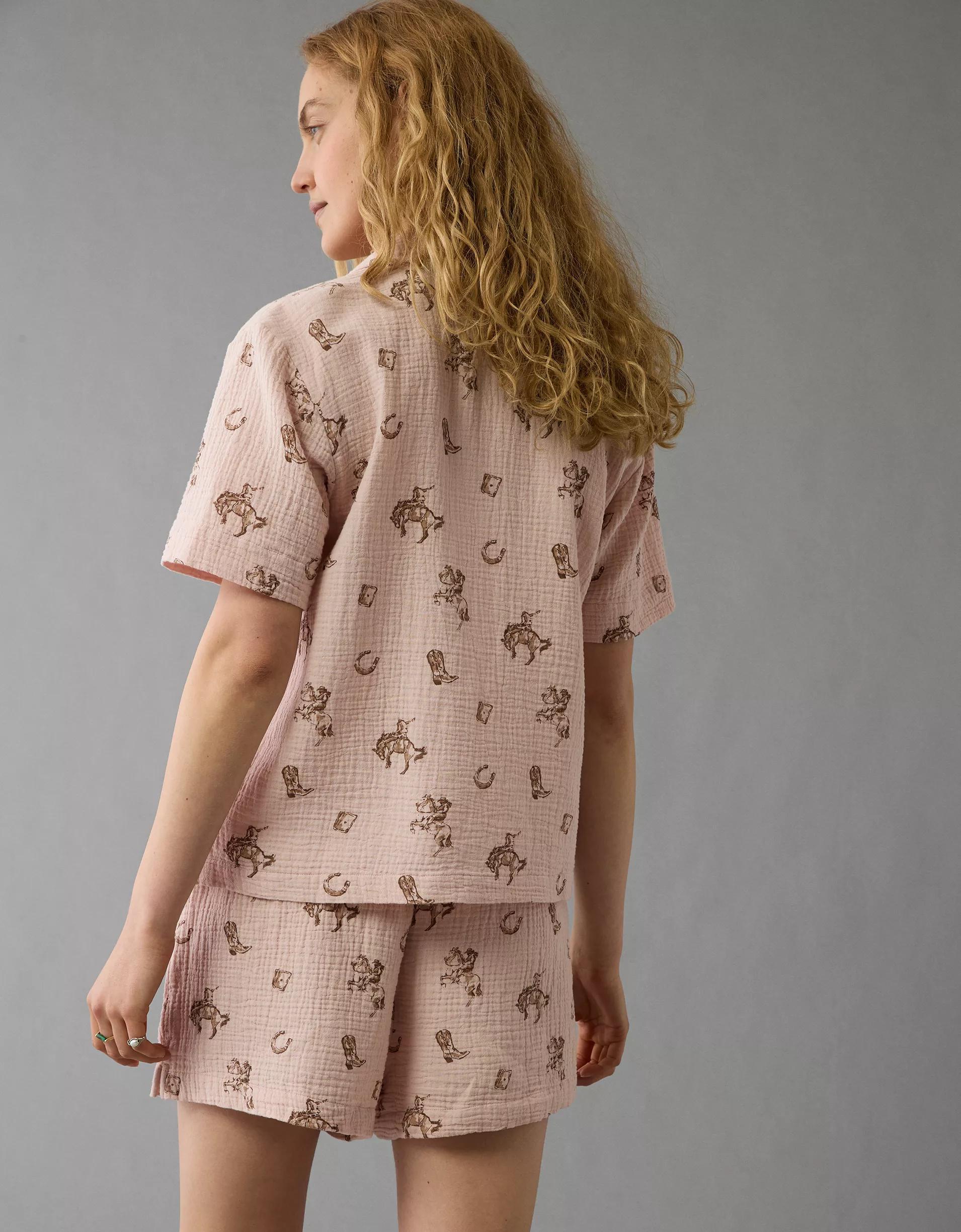 AE Western Cotton Gauze PJ Set Product Image