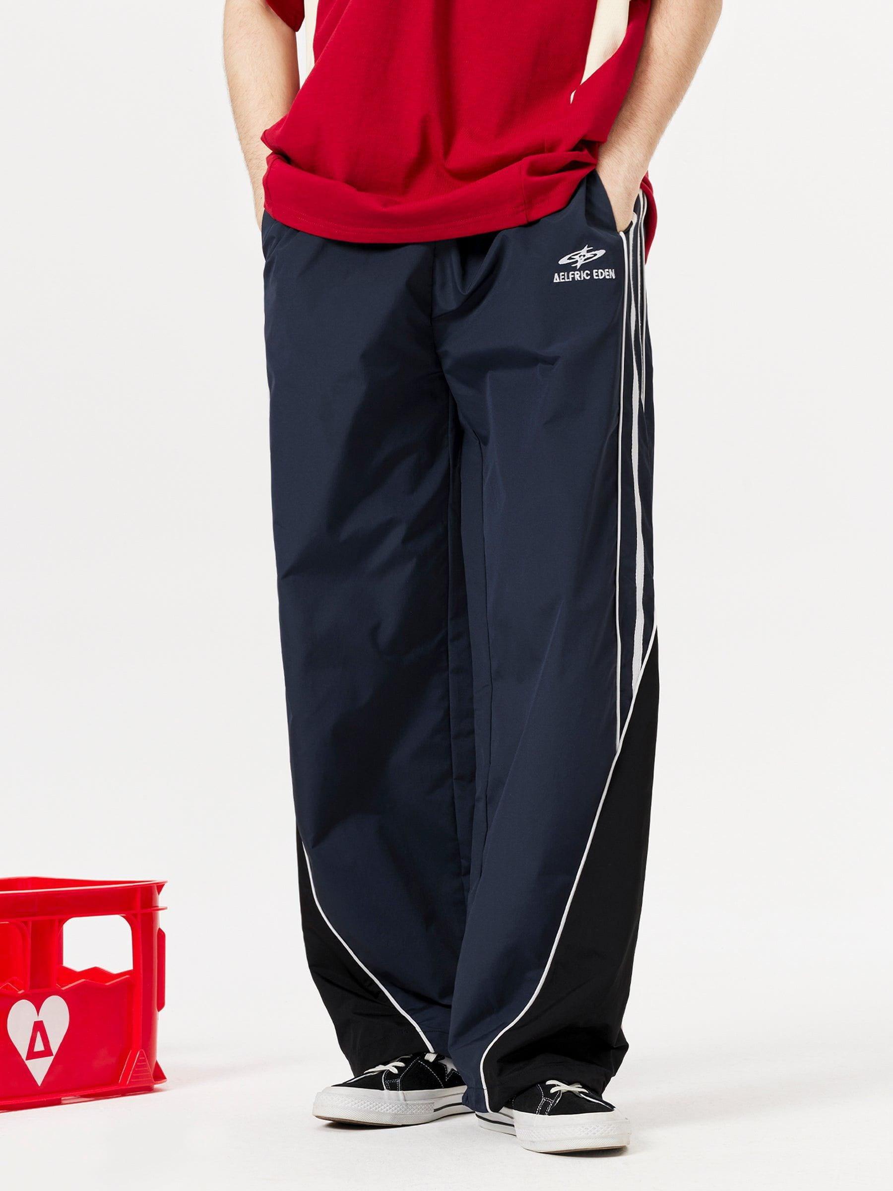 Aelfric Eden Embroidery Patchwork Track Pants Product Image