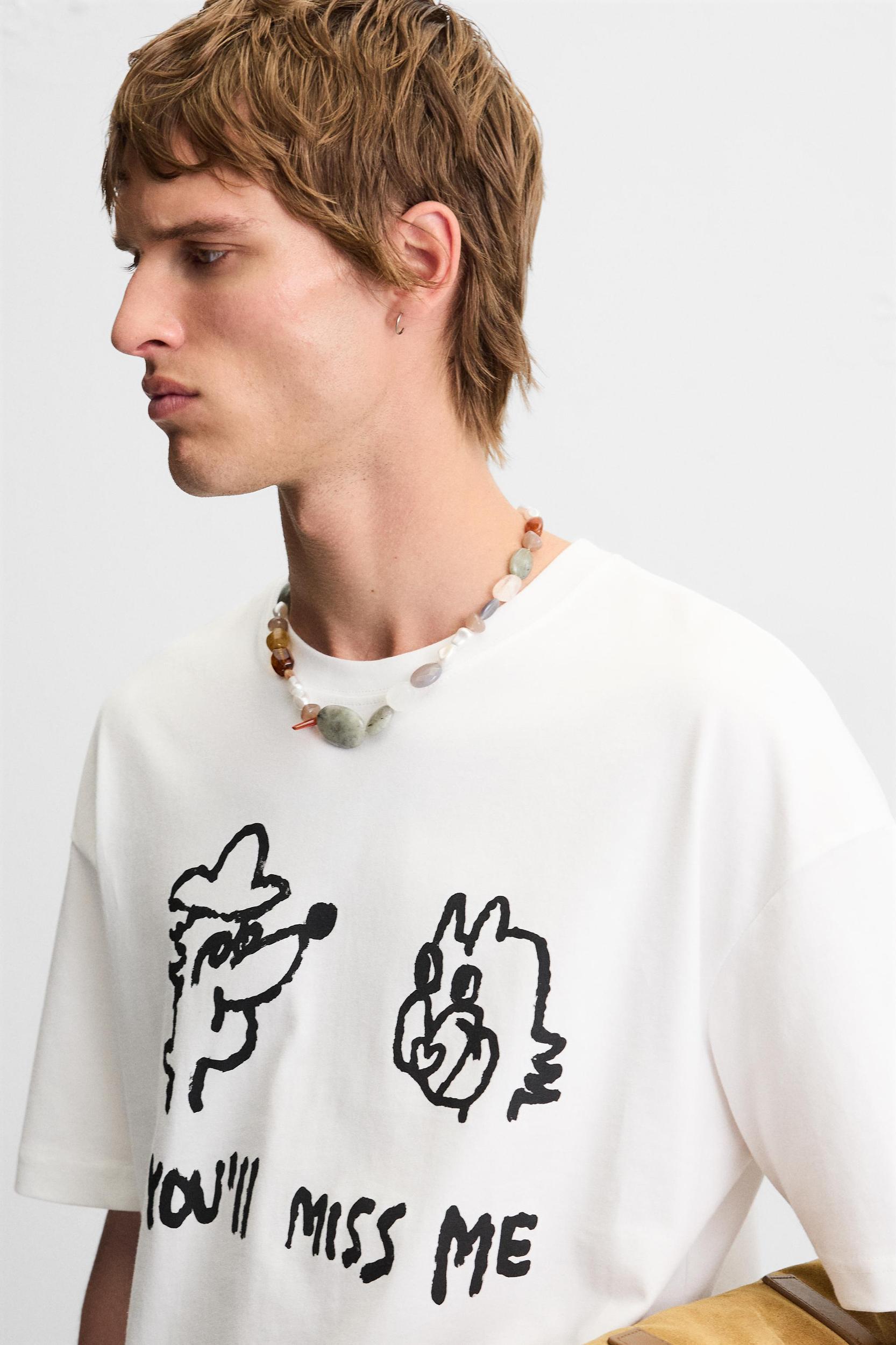 COMBINATION PRINT T-SHIRT Product Image