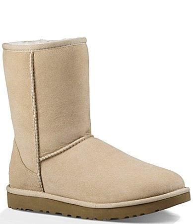 UGG Womens Classic Short II Sheepskin Classic Boots Product Image