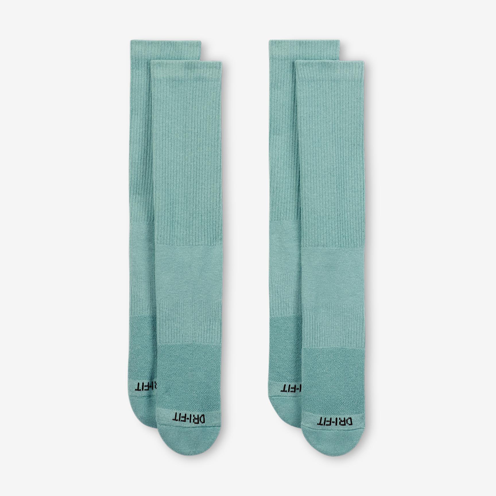Nike Unisex Everyday Cushioned Crew Socks (2 Pairs) Product Image