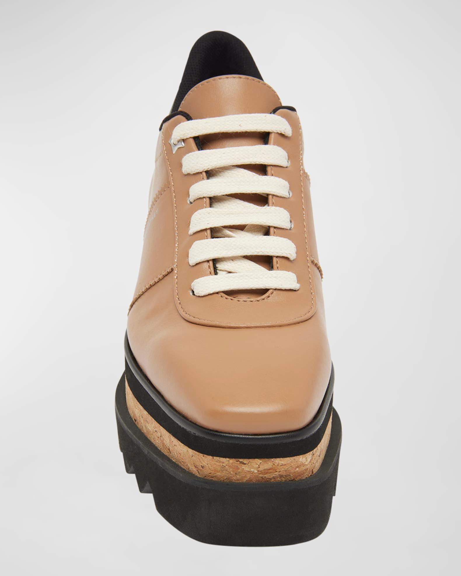 Sneakelyse Vegan Logo Platform Loafers Product Image