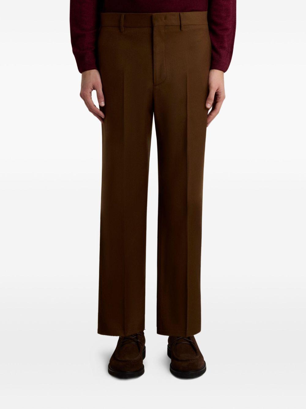 welt-pockets tailored trousers Product Image