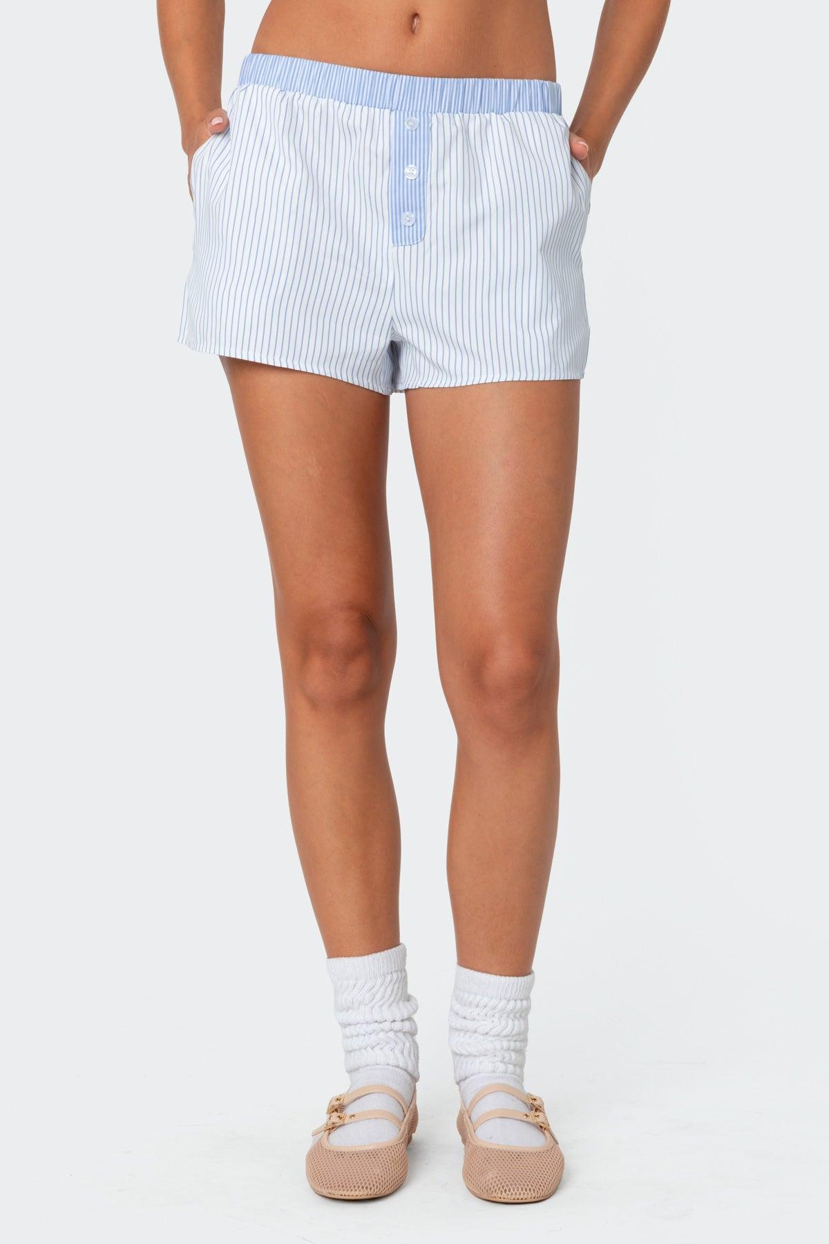 Oaklie Mix Striped Boxer Shorts Product Image