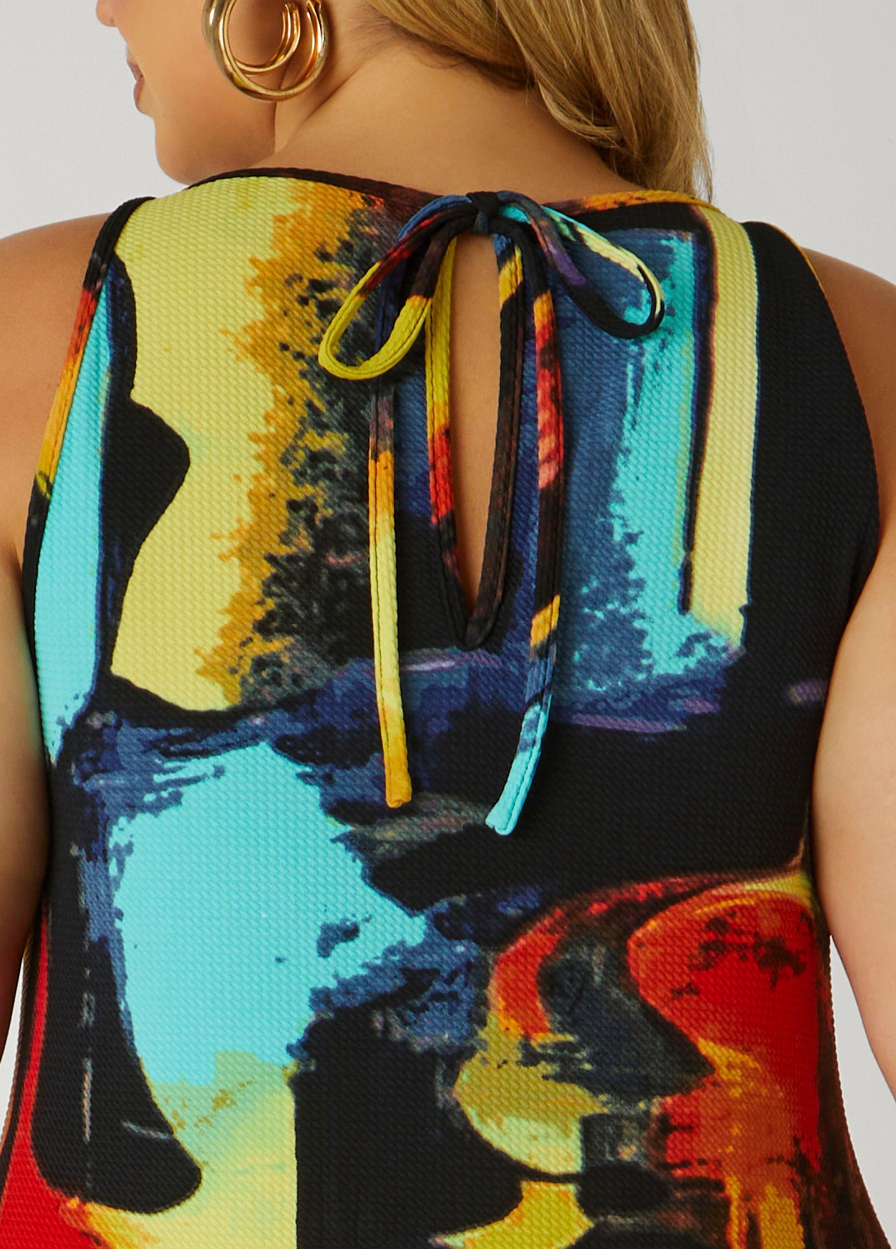 Printed Midaxi Bodycon Dress Product Image