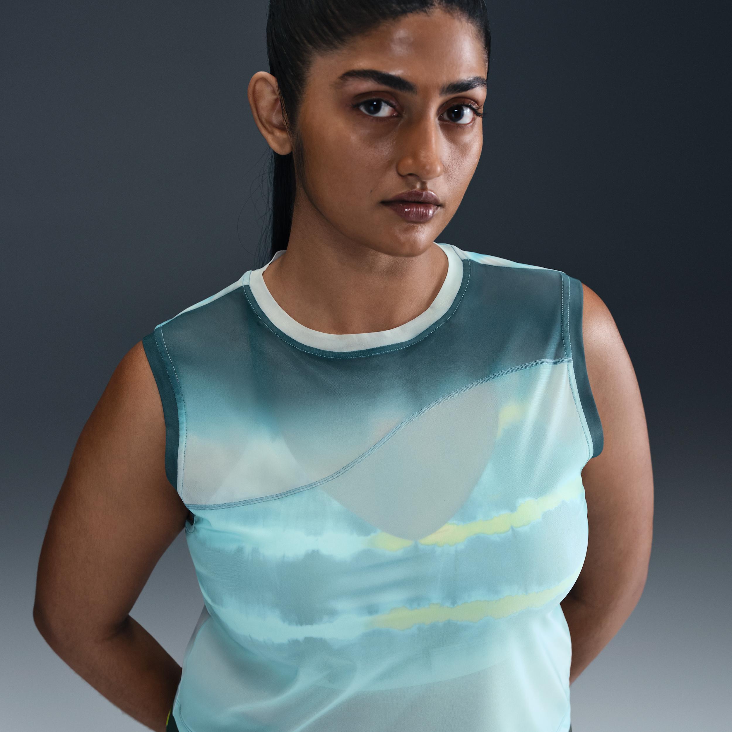 Nike Womens x NorBlack NorWhite Dri-FIT Printed Tank Top | HM4793-478 Product Image