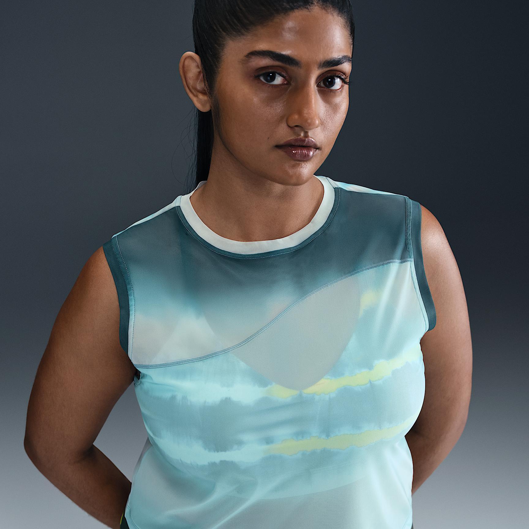 Nike Womens x NorBlack NorWhite Dri-FIT Printed Tank Top | HM4793-478 Product Image