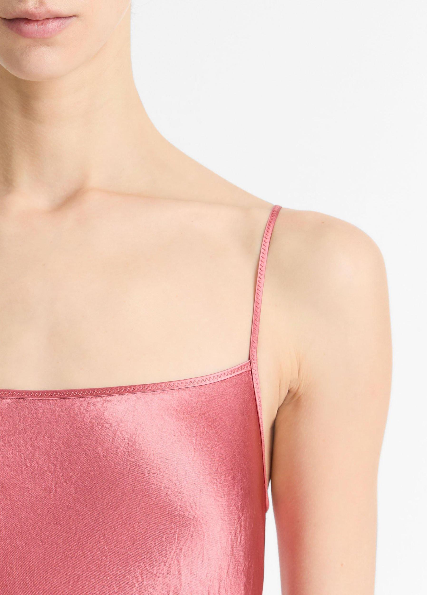 Satin Bias Maxi Slip Dress Product Image