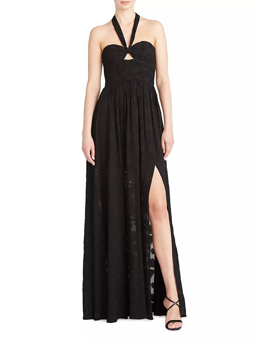 Lilyana Halter Maxi Dress Product Image