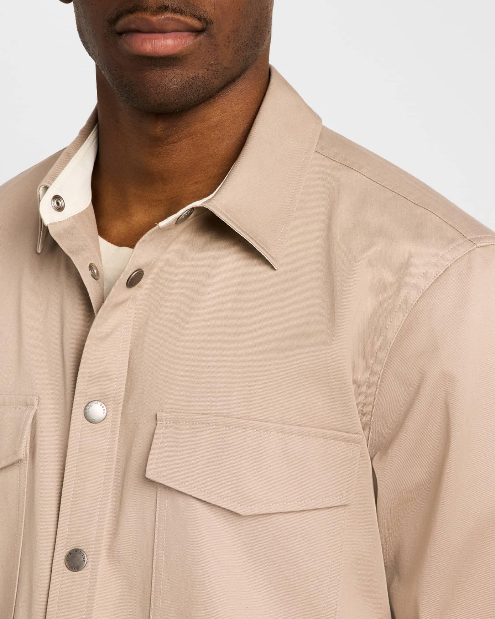 Men's CPO Cotton Overshirt Product Image