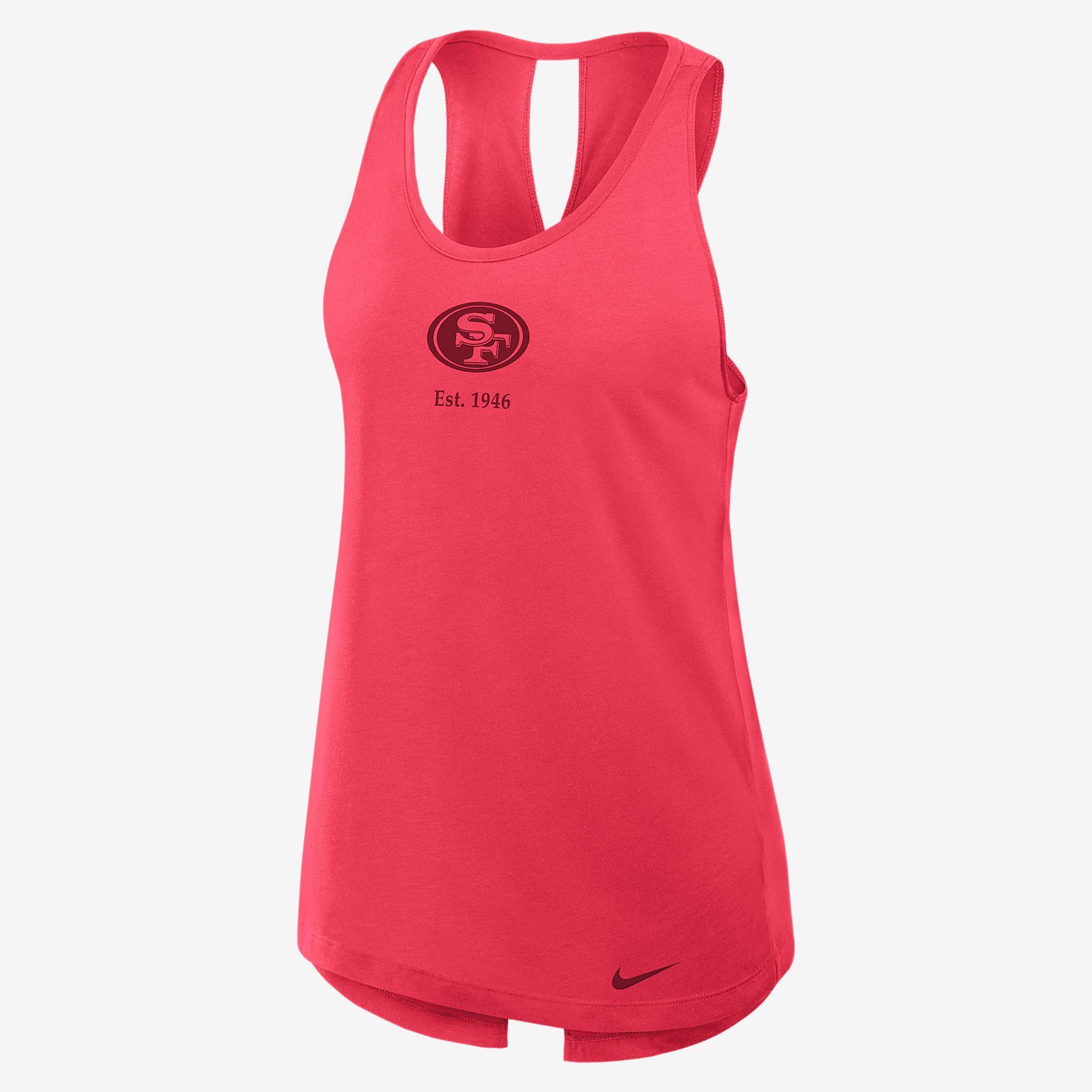 Los Angeles Rams Established Nike Womens Dri-FIT NFL Tank Top | 01D54NP95-2JF Product Image
