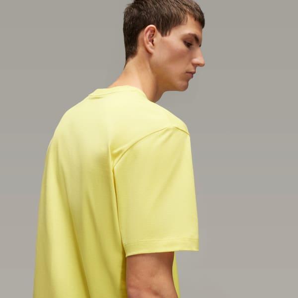 adidas Y-3 Regular Short Sleeve Tee Pure Sulfur S Unisex Product Image