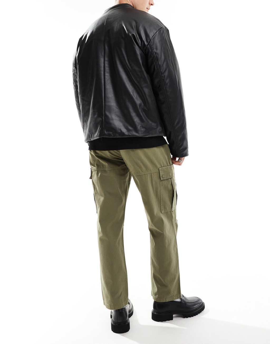 Scalpers icon gannet cargo pants in khaki Product Image