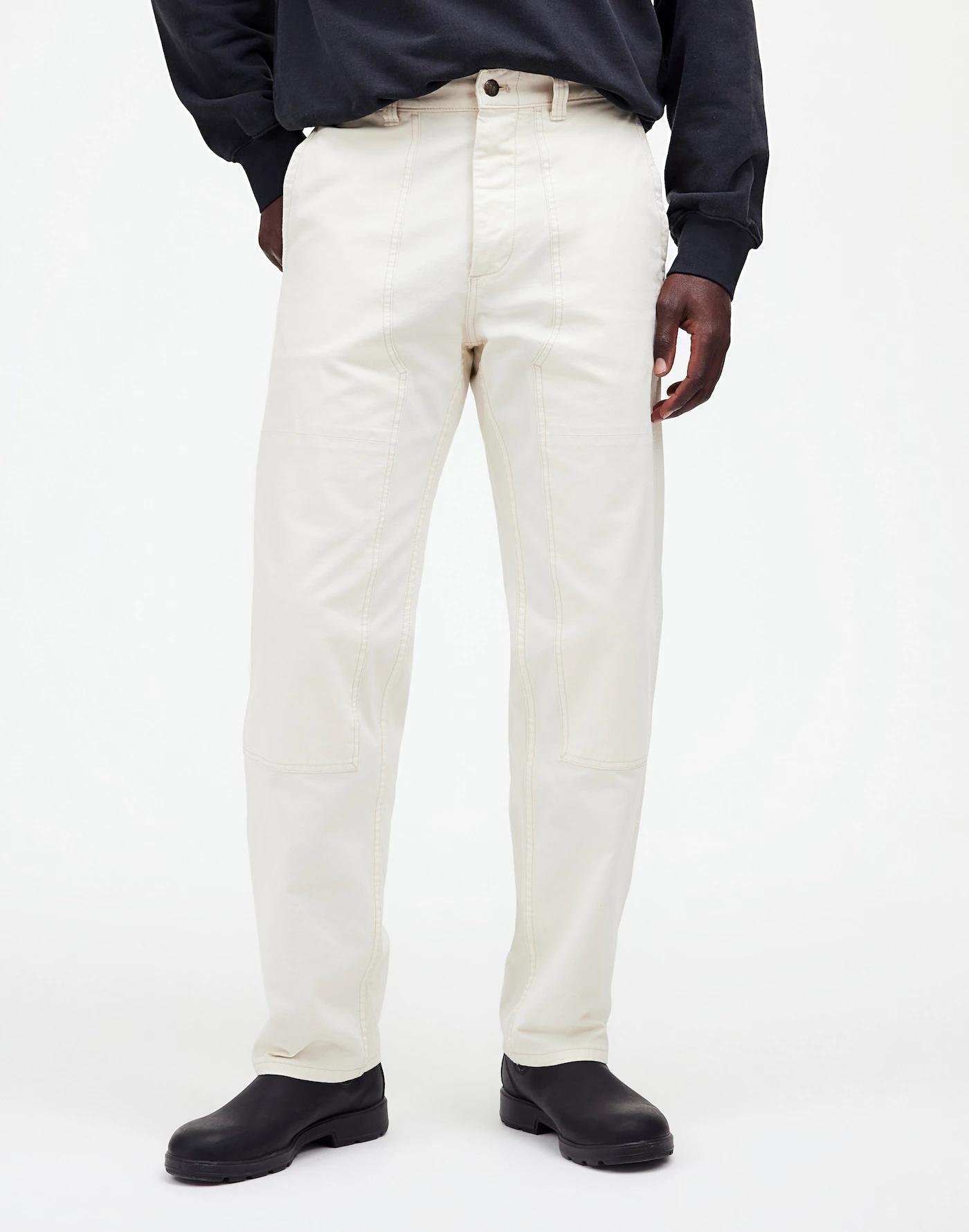 Relaxed Straight Workwear Pants Product Image