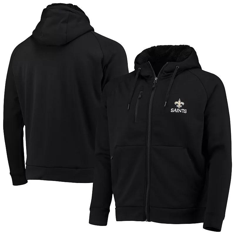 Mens Dunbrooke New Orleans Saints Shag Tri-Blend Full-Zip Raglan Hoodie Product Image