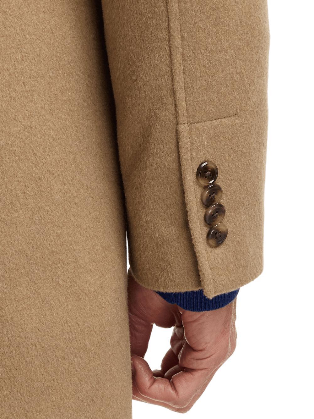 Wool Blend Topcoat - Camel Product Image