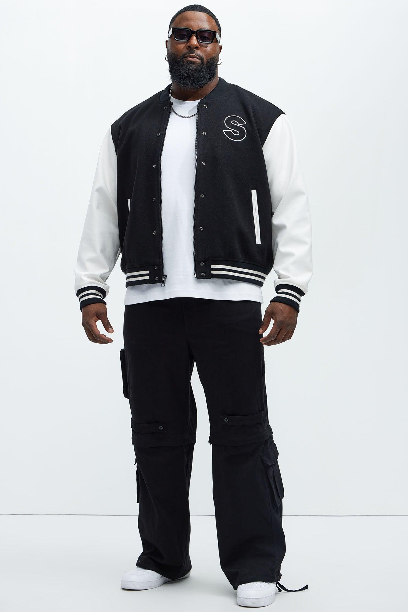 Spearhead Varsity Jacket - Black Product Image