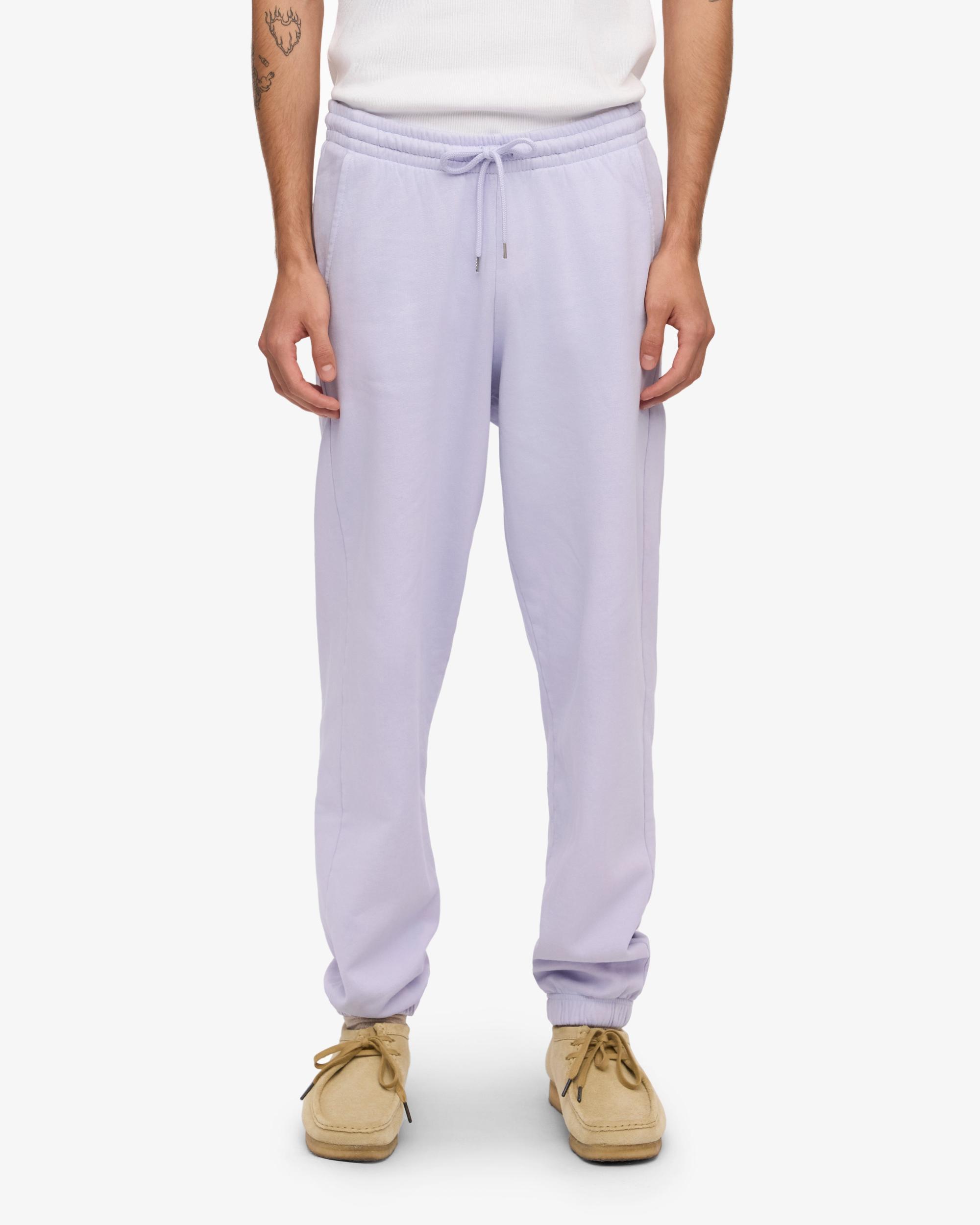 Organic Sweatpants - Soft Lavender Product Image