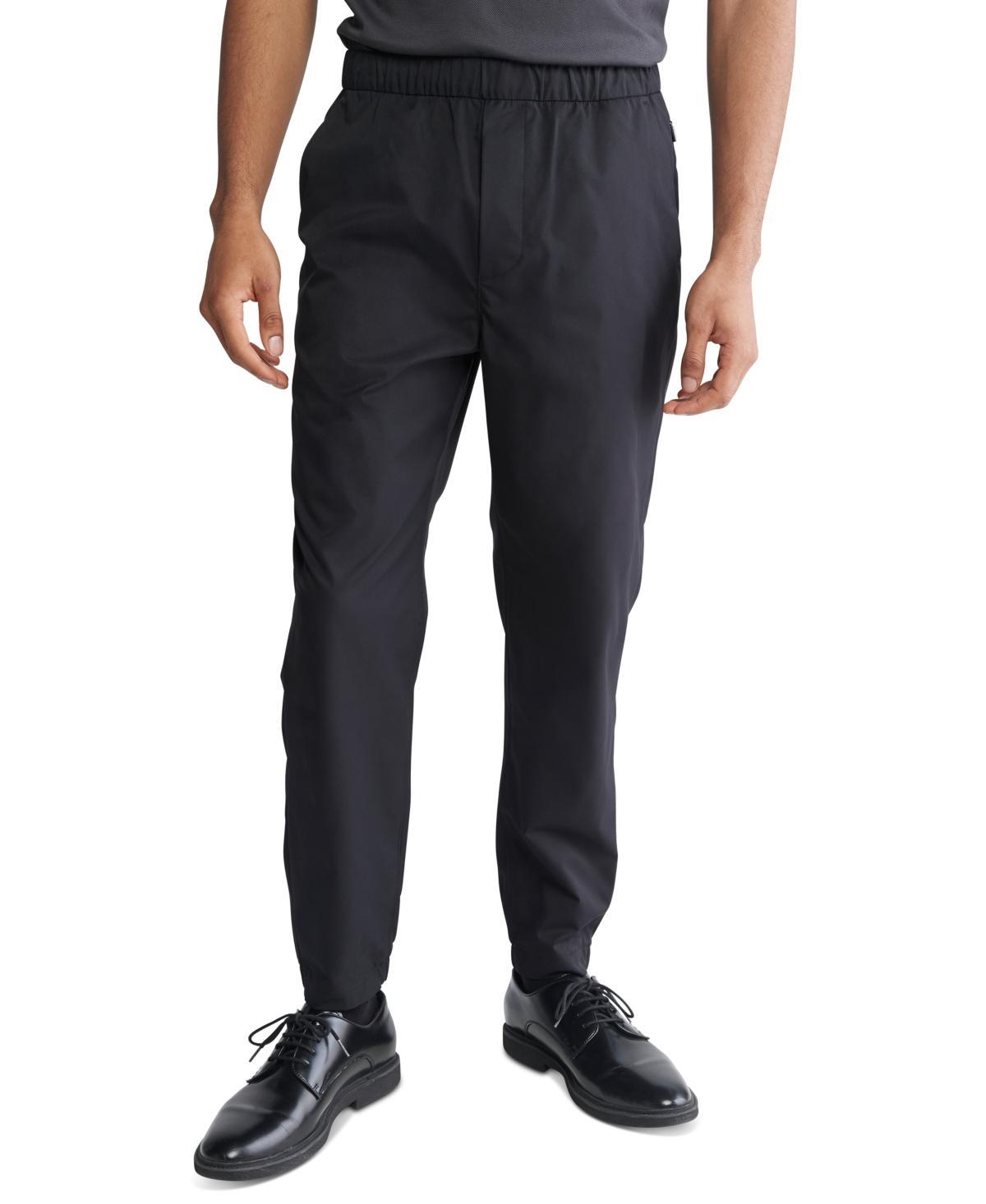 Calvin Klein Mens Tech Slim Pull-On Pants - Black - XL Product Image