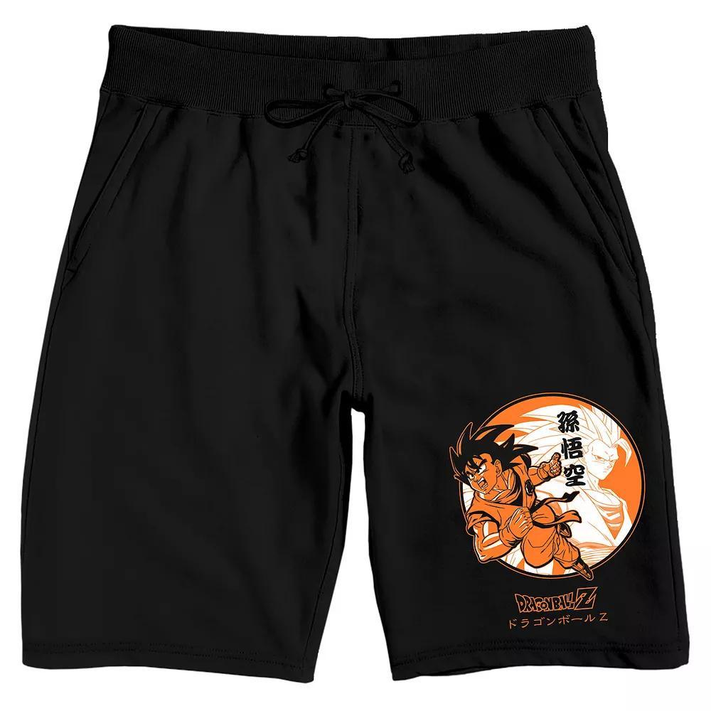 Men's Dragon Ball Z Kanji 9" Pajama Shorts,  Product Image