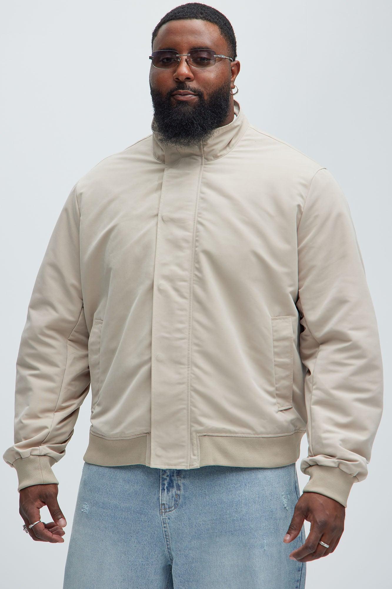 Quite Unique Service Station Jacket - Tan Product Image
