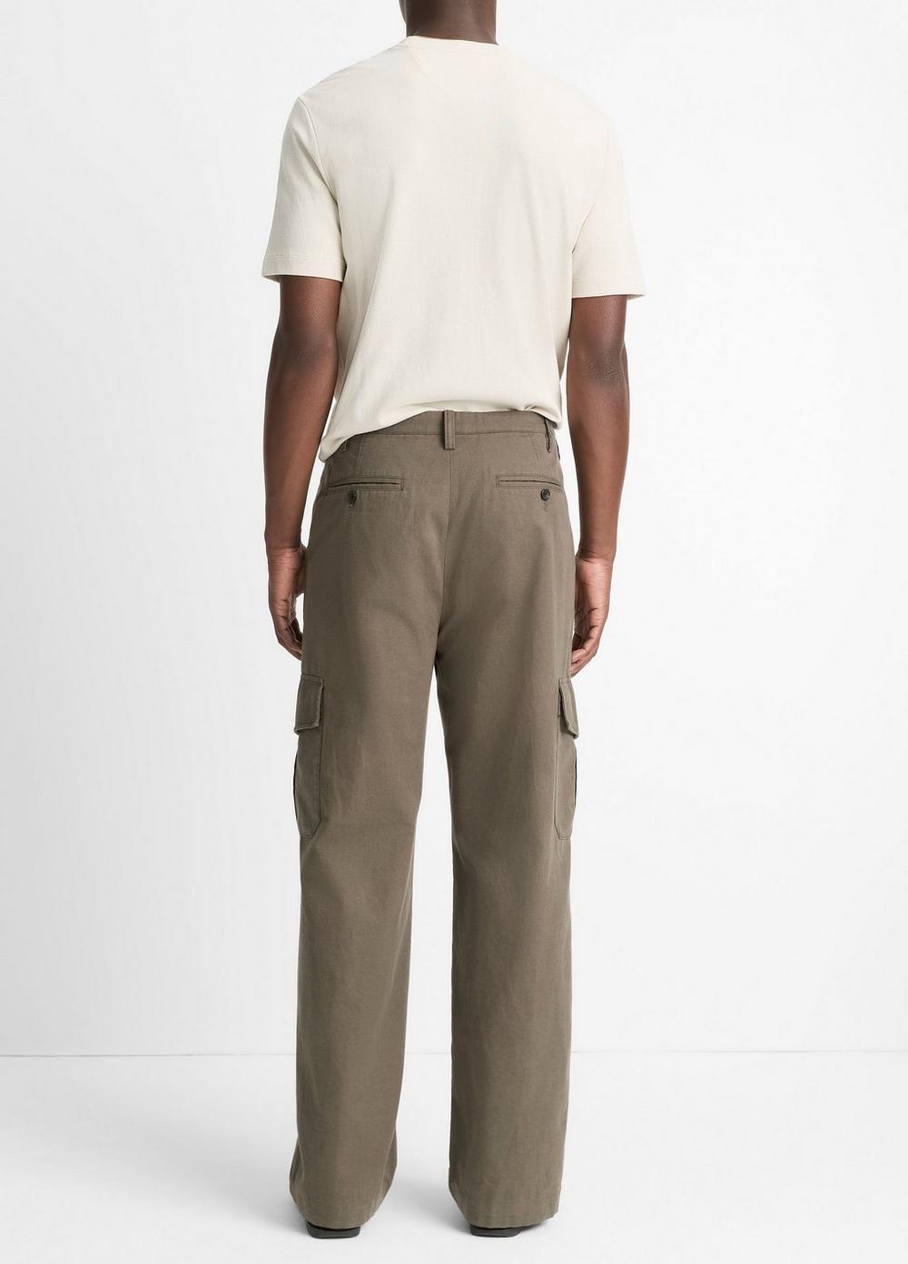 Cotton-Linen Cargo Pant Product Image