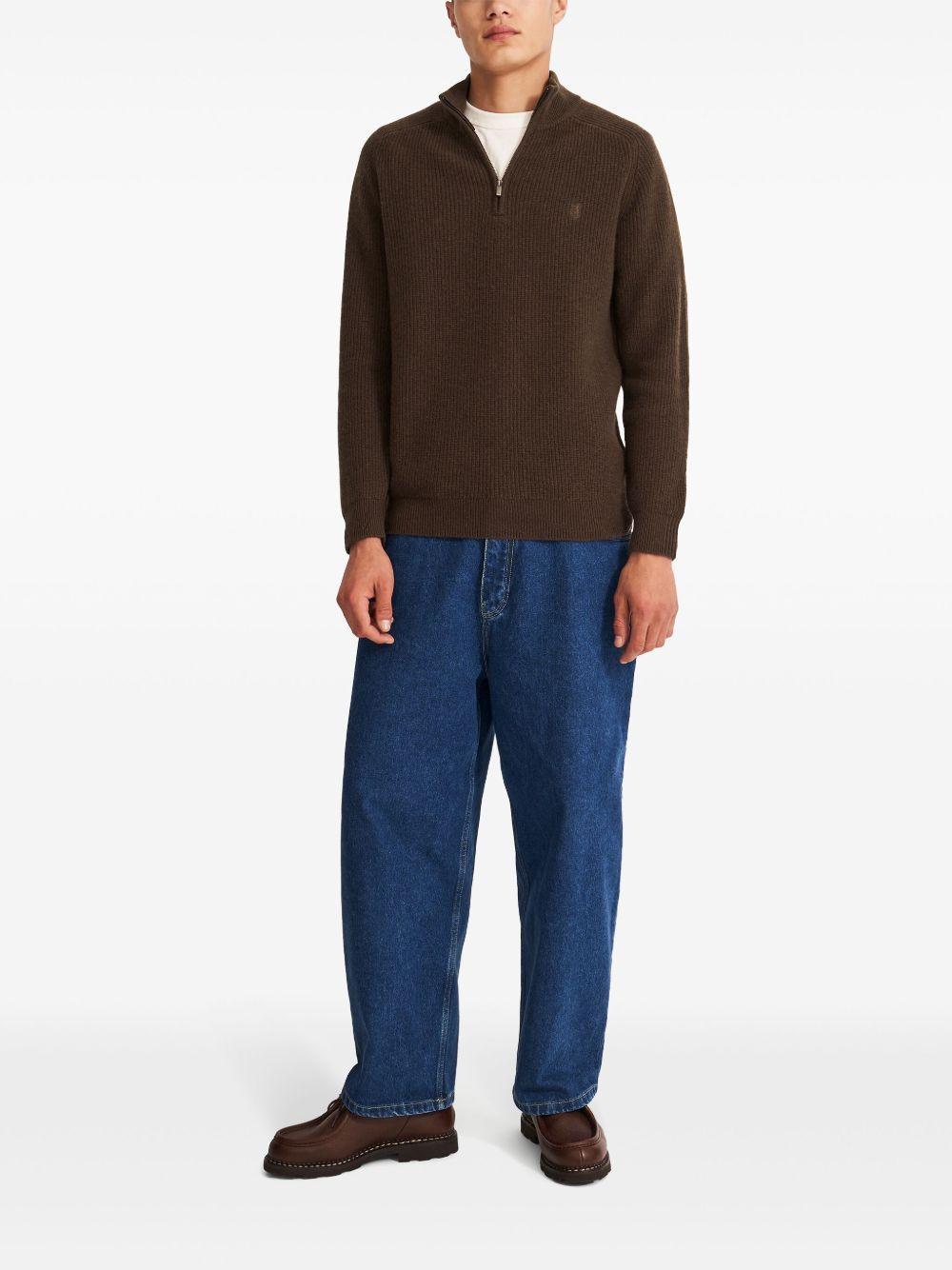 cable-knit wool sweater Product Image