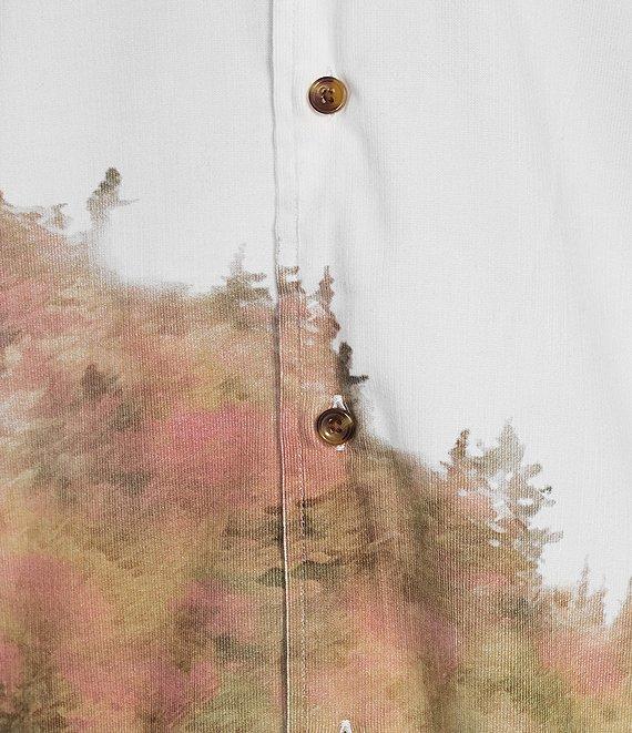 Cremieux Blue Label Down East Collection Landscape Print Long-Sleeve Woven Shirt Product Image