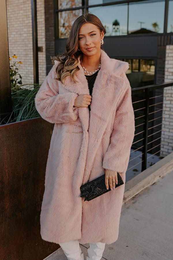 Milan Mornings Plush Coat Product Image