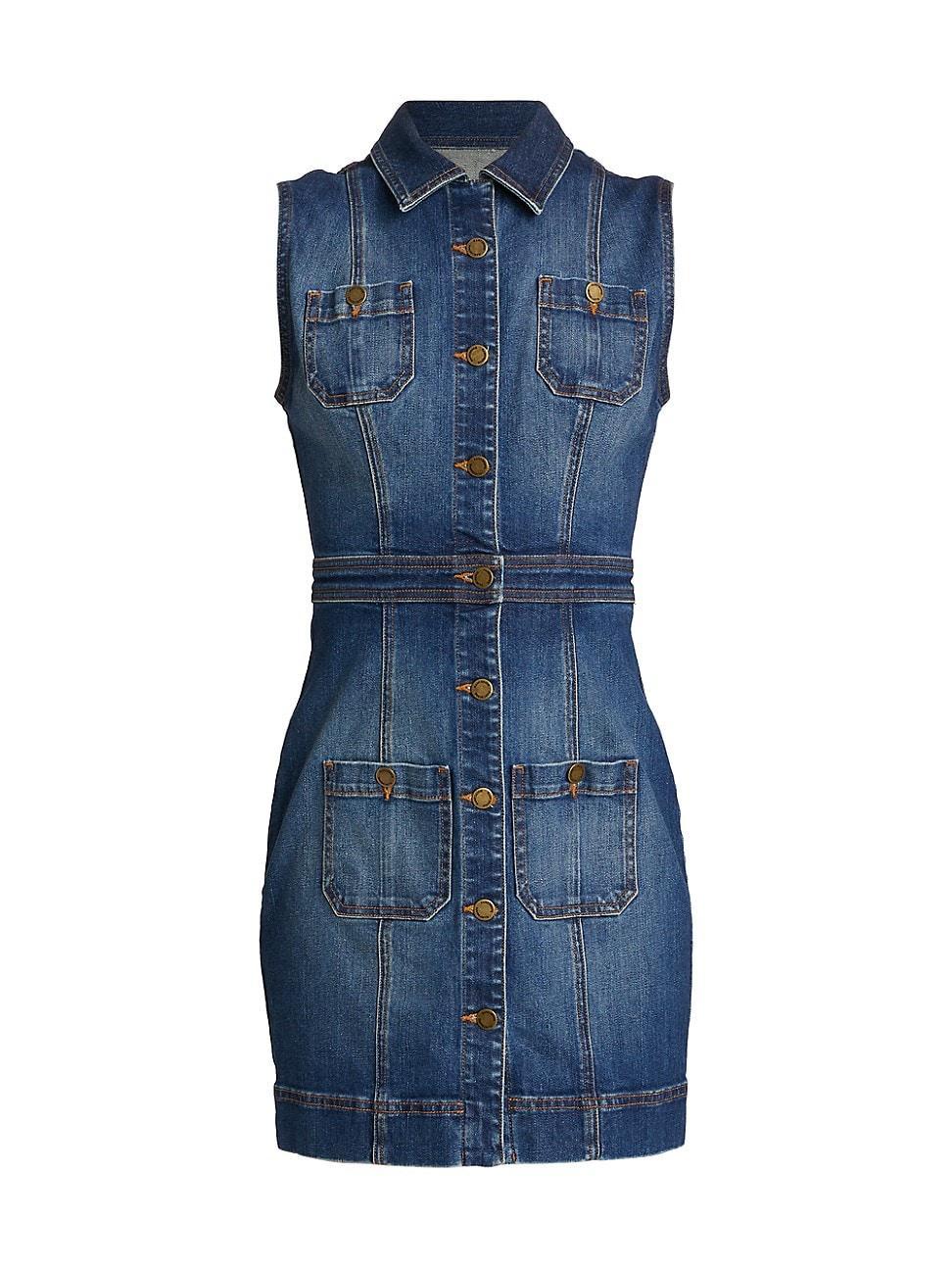 Womens Katalina Denim Minidress Product Image