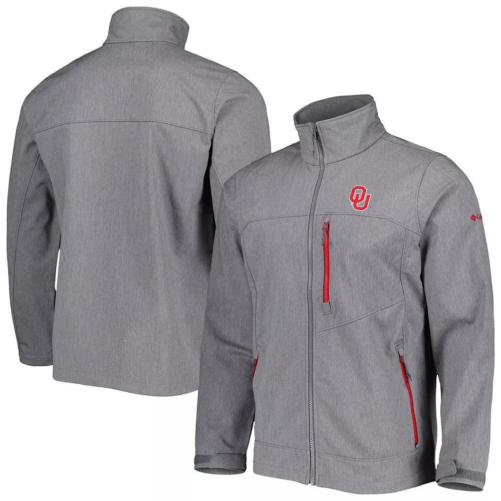 Men's Columbia Gray Oklahoma Sooners Ascender II Full-Zip Jacket,  Product Image