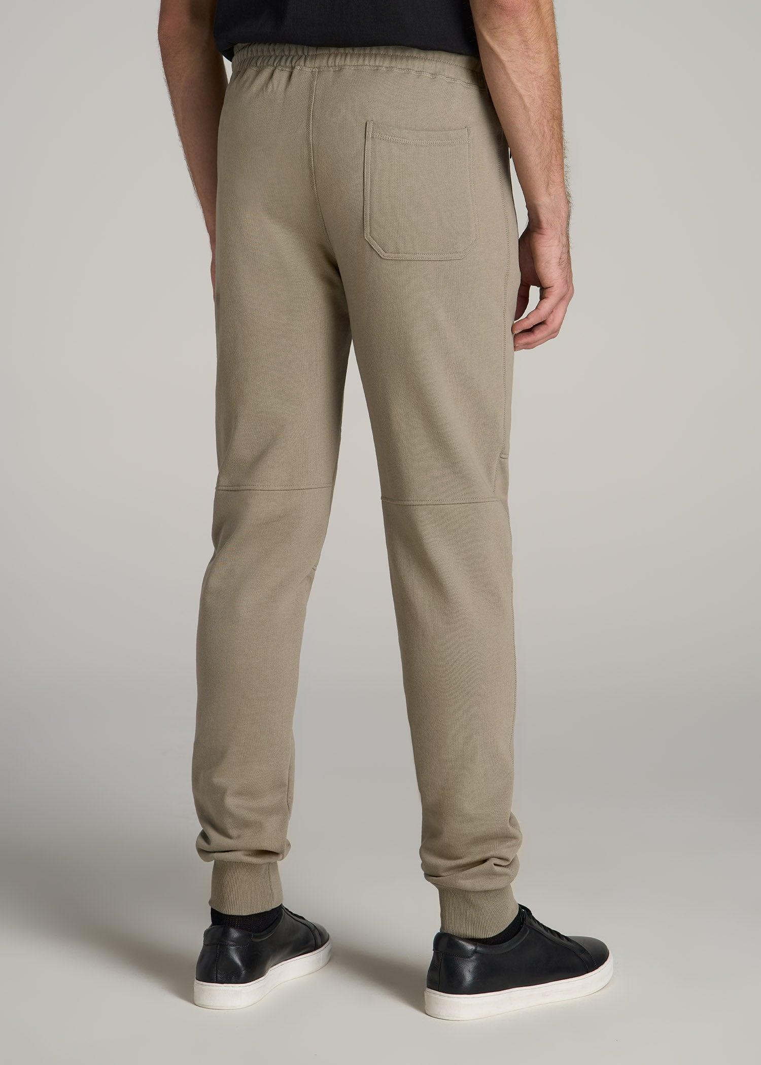 Wearever French Terry Men's Tall Joggers in Khaki Product Image