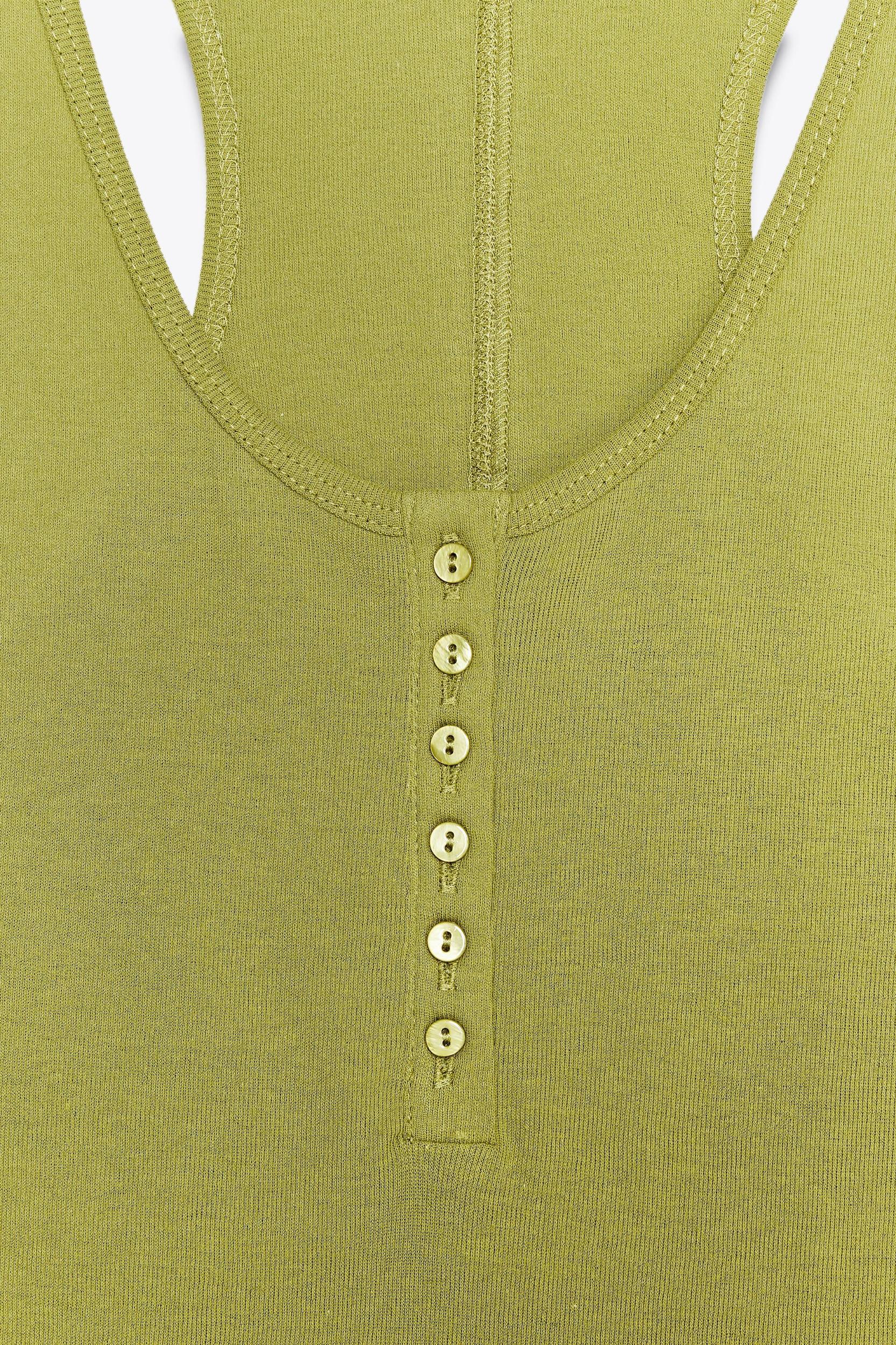 COTTON BUTTON TOP Product Image