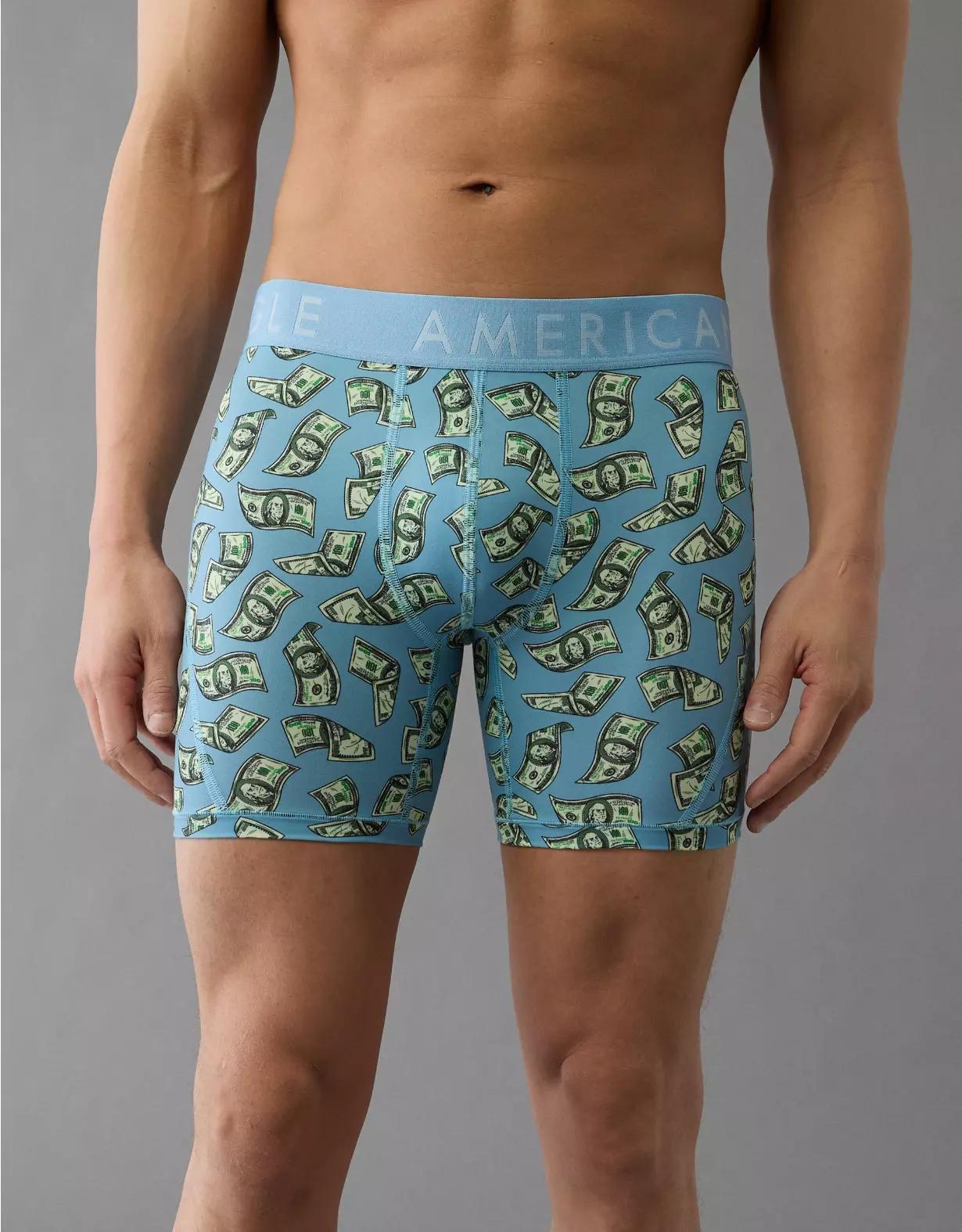 AEO Men's Skeleton X-Ray 6" Flex Boxer Brief Product Image