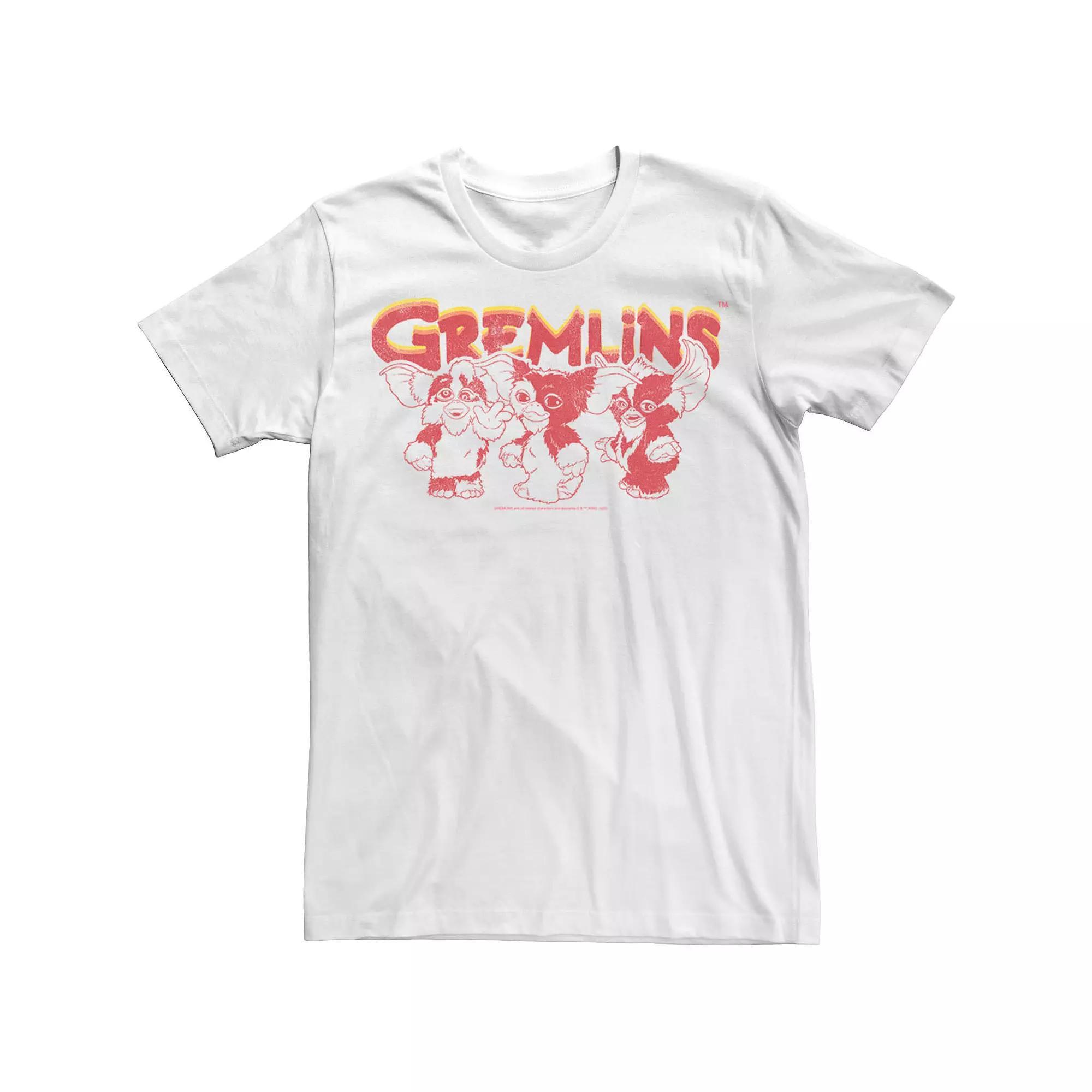Men's Gremlins Retro Style Group Shot Tee,  Product Image