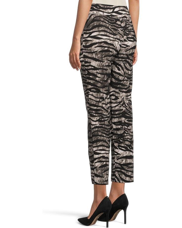 Pull-On Pique Ankle Pants Product Image