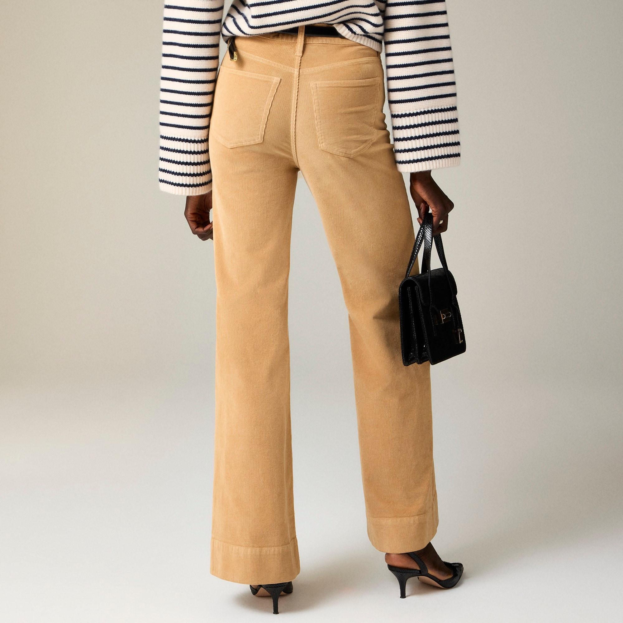 Wide-leg corduroy trouser Product Image