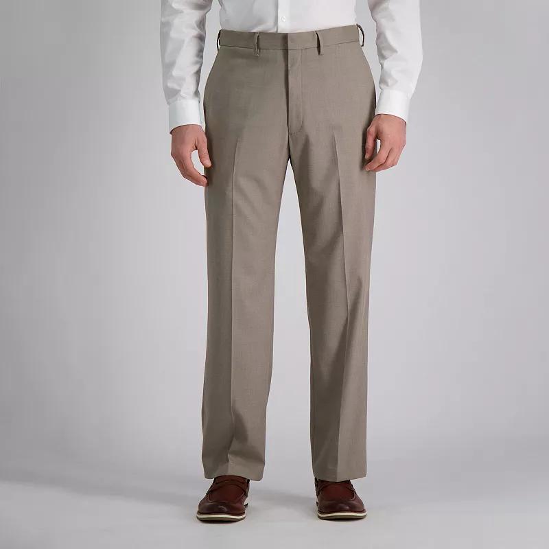 Men's J.M. Haggar® Premium Classic-Fit Flat-Front Stretch Suit Pants, Size: 44X30, Medium Gray Product Image