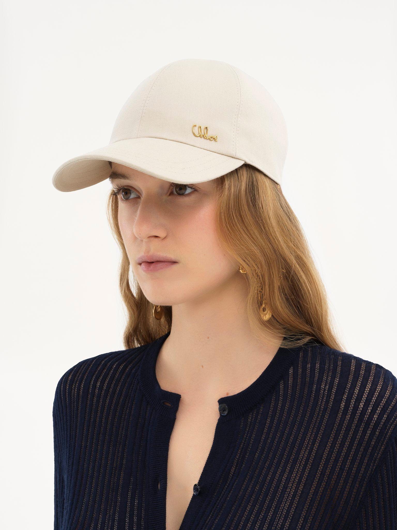 The Chloé Iconic cap in cotton canvas Product Image