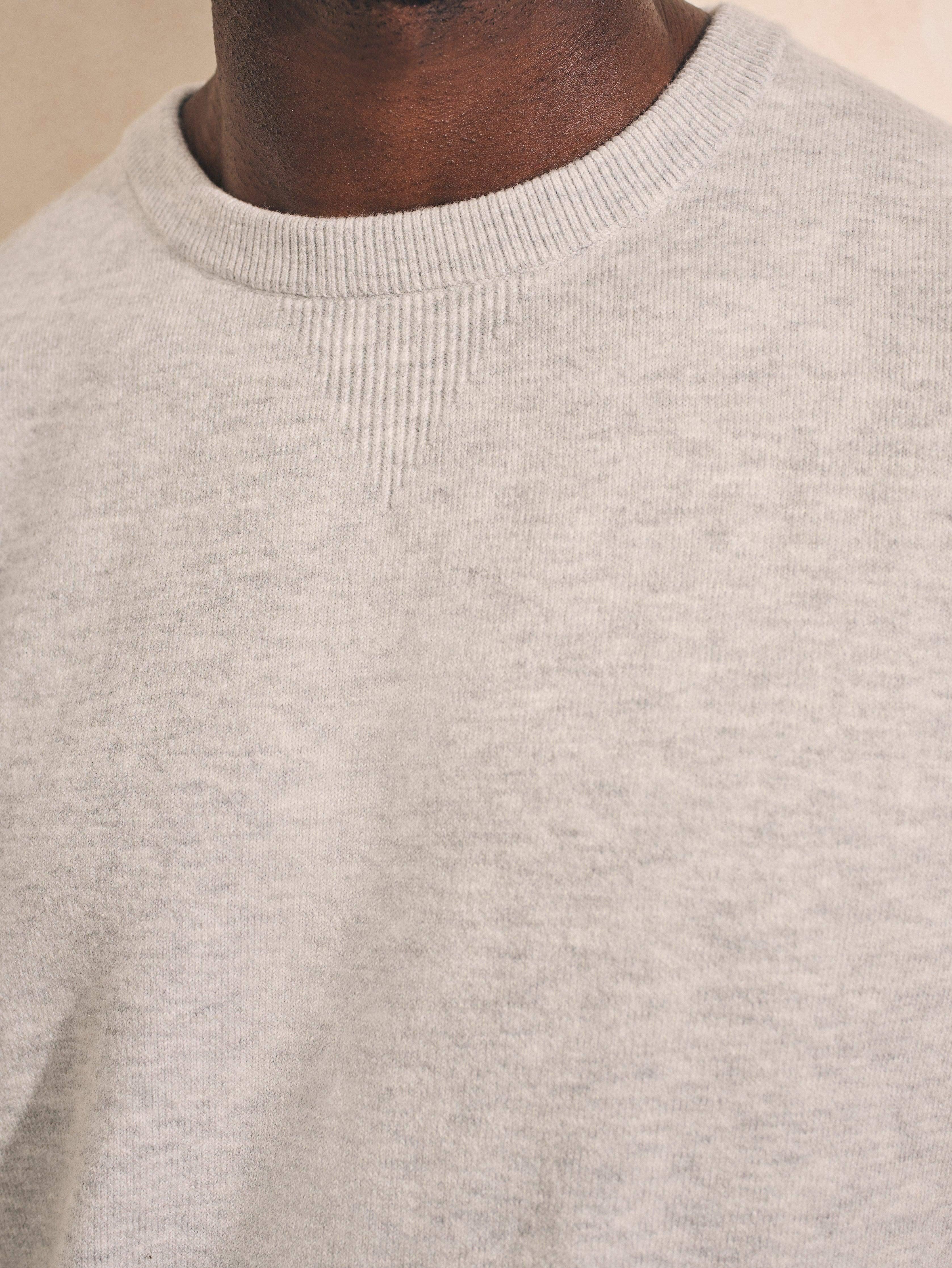 Mountain Crew Sweater (Tall) - Ivory Ice Heather Male Product Image