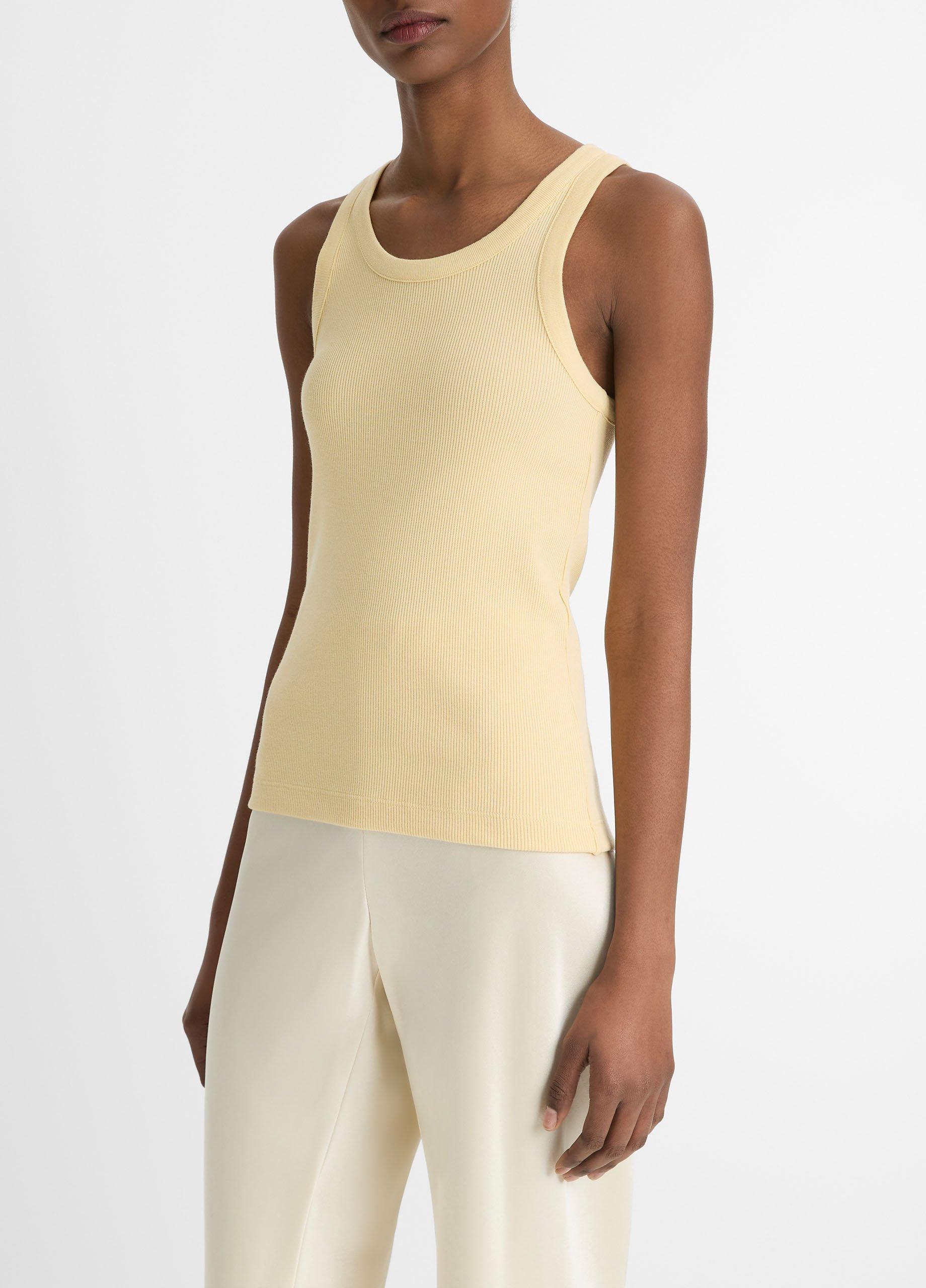 Ribbed Scoop-Neck Tank Product Image