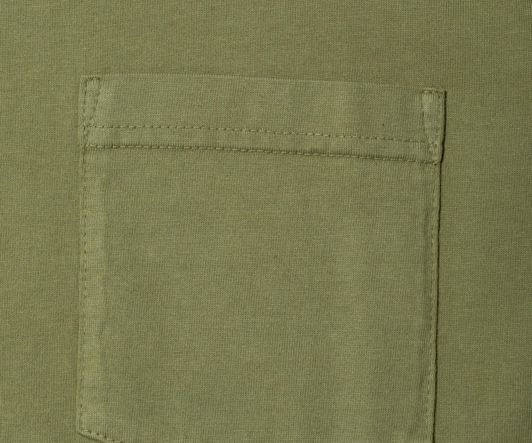 L/S Pocket Tee / White Product Image