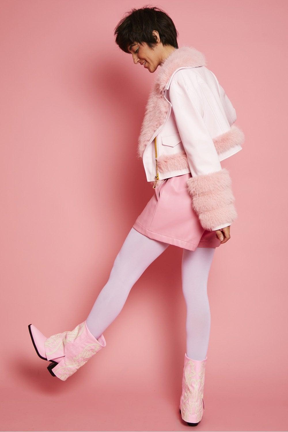 Pretty in Pink Biker Jacket Product Image