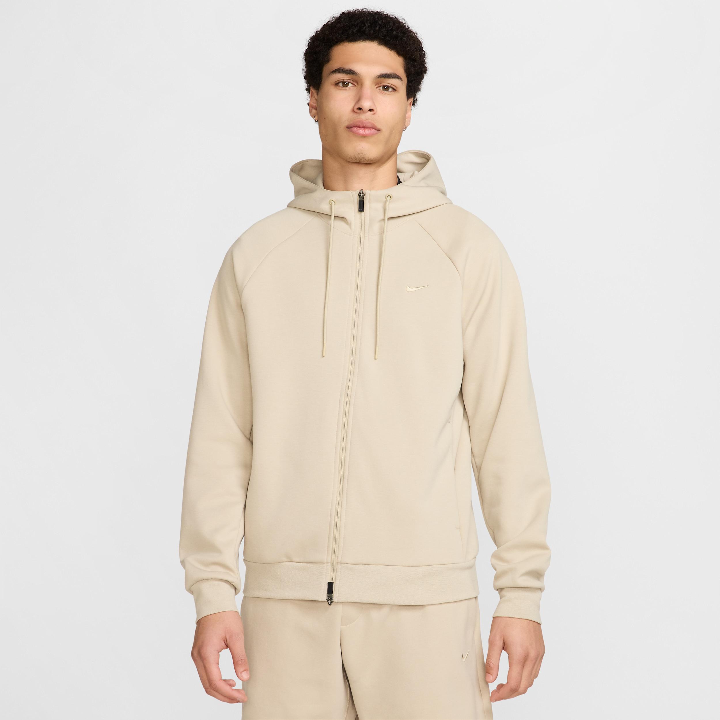 Nike Men's Primary Fleece Dri-FIT UV Full-Zip Performance Hoodie Product Image