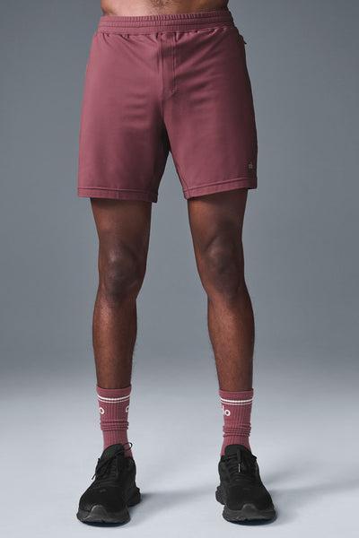 7" Conquer React Performance Short - Burgundy Truffle Product Image